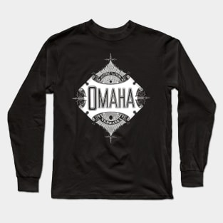 Vintage Omaha, NE Long Sleeve T-Shirt